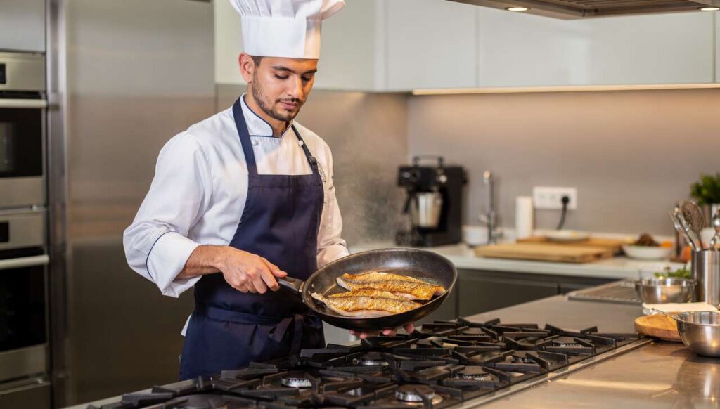 Ryby smażę jak mistrz patelni: bez pryskającego tłuszczu, przypalania i smrodu po całym domu