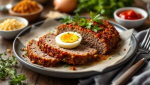 Mięsny klops z jajkiem w środku: idealny na rodzinny obiad i świąteczny stół bez wielkiego wysiłku