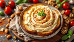 Wbijam do miseczki i zalewam oliwą: kremowe smarowidło do chleba gotowe w pół godziny