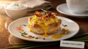 Śniadaniowe miseczki z jajkiem serwuję w każdy weekend. Znikają ze stołu zanim ostygną