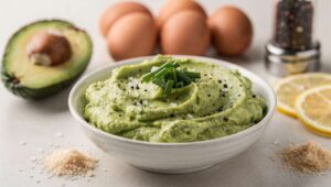 Robię pastę jajeczną z awokado zamiast majonezu. Ma więcej białka i jest gotowa w 4 minuty