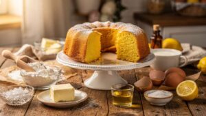 Wielkanocna babka cytrynowa: dodaję skórkę z 2 cytryn i smakuje jak z najlepszej piekarni