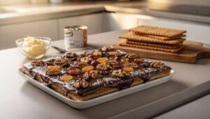 Mazurek bez pieczenia gotowy w 15 minut. Koleżanki pytają, z której cukierni go mam